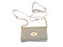 Leren portemonnee taupe